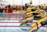 Swim Competition at Markham Pan Am Centre